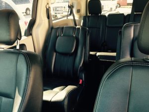 Rental Van Interior